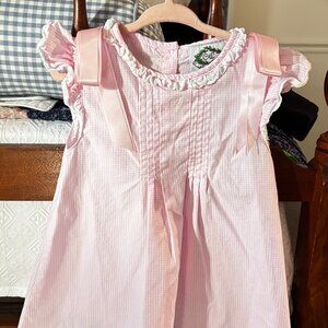 CECIL AND LOU PINK CHECK DRESS